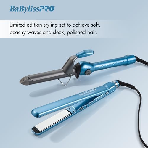 BaBylissPRO 1" Ultra Thin Flat Iron, Hair Straightener, Shorter Plates - Image 2