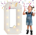 3FT Marquee Letters, Large Light Up Letters Q for Party Decor by MerryMosaics