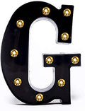 Foaky Black LED Marquee Number Lights Sign Light Up Marquee Number Lights Sign for Night Light Wedding Birthday Party Battery Powered Christmas Lamp Home Bar Decoration by Foaky