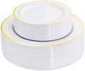 I00000 60 Pcs Gold Plastic Plates, Premium Disposable Gold Plates by I00000