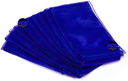 MDS Pack of 10 Organza Chair Sashes for Wedding & Event Décor – Royal Blue - Image 5