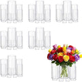 42pcs Glass Vase Cylinder Vases for Centerpieces 7 Vases of Different Sizes Small Flower Glass Clear Vases Home Decor Centerpiece Table Flower Vase Decorations for Wedding Decoration＆Holiday by Unknown