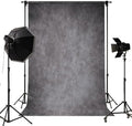 8x8FT Dark Grey Abstract Photography Backdrop for Photoshoot, No Stand by Unknown