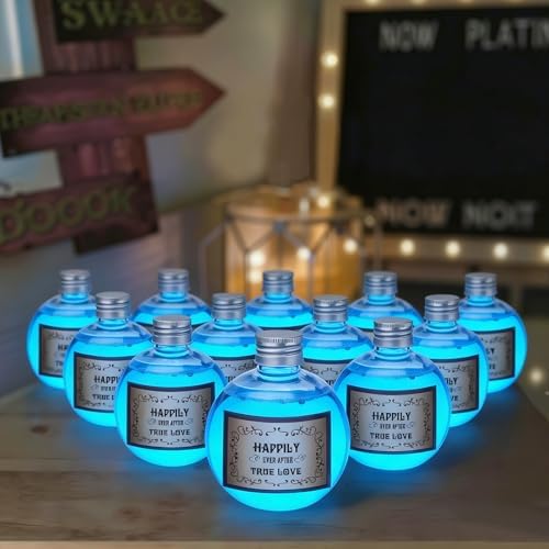 12 Pcs Ogre Party Favors Spherical Potion Bottles, 5.07 oz by Gandeer