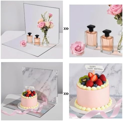 Food Photography Backdrops, 16.5 x 11.7 inch, Tabletop Photo Backdrop Kit - Image 3