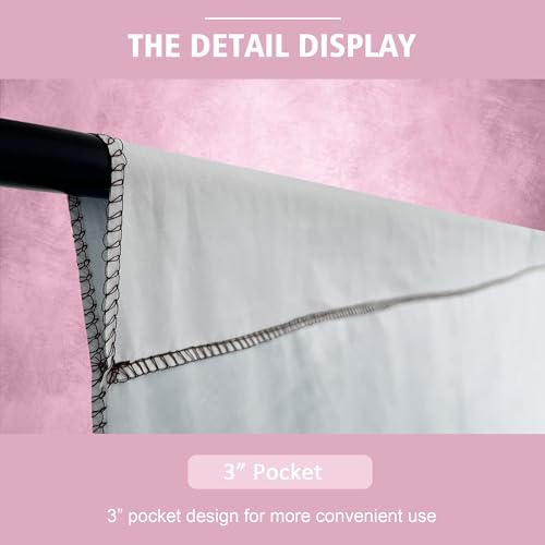Abstract Photography Backdrop for Photoshoot 8x10ft,Light Pink,No Stand - Image 6