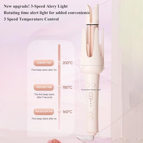 5 in 1 Interchangeable Curling Iron Set, 5 Styling Tools, 28mm，32mm，40mm Roll, Hair Straightener Brush，Volumizing Comb，and Curling Iron，3 Temp & Timer & Negative Ions - Image 3