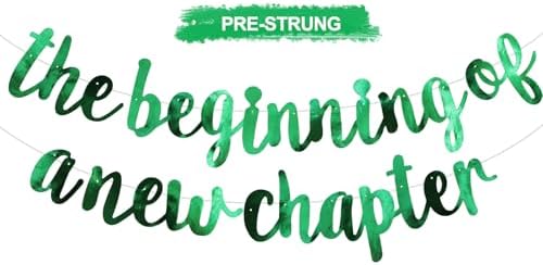 BEISHIDA Bright Green Pre-Strung The Beginning of A New Chapter Banner by Beishida