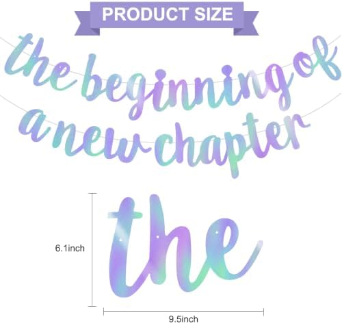 BEISHIDA Rainbow Purple Pre-Strung The Beginning of A New Chapter Banner - Image 2