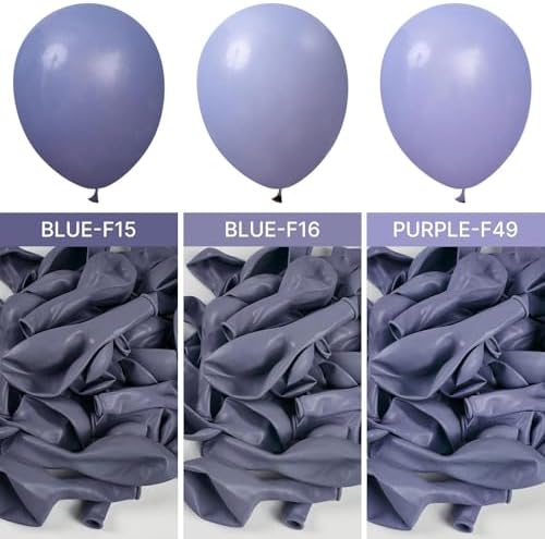 PartyWoo Dusty Purple Balloons 140pcs Lavender Lilac Boho Neutral Color - Image 5