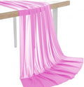 60 Yard Chiffon Fabrics, 44" Wide, Lightweight, Sheer – Bubblegum Pink by MDS