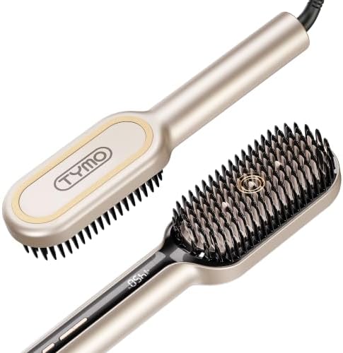 TYMO Hair Straightener Brush - Ionic Plus Straightening Brush for Women by TYMOFashionTech