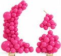 Balloon Arch Stand Kit Set with 145PCS Different Sizes Pink Balloons – Metal Wedding Backdrop Frame with 8 Water Bags, Gold Semi-Open Arch for Birthday, Baby Shower, Bridal Shower Decorations. by JOWINER