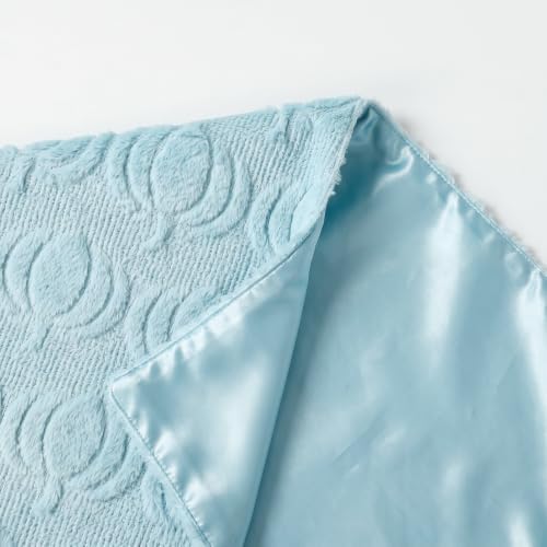 Artoid Mode Blue Soft Faux Fur Pumpkins Fall Table Runner 13x72 Inch - Image 5