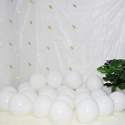 400 Pack White Balloons, 5 Inch White Latex Balloons Helium Balloons Party Decorations Supplies - Image 4