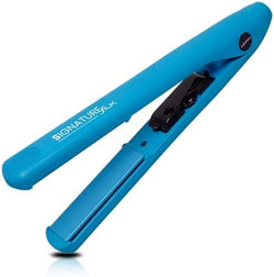 H2PRO Signature Silk Series 1 Inch Diamond Nano Hi-Tech Tourmaline Ceramic Straightening Flat Iron - Cutting Edge Professional Flat Iron for All Hair Types (Blue) by H2PRO