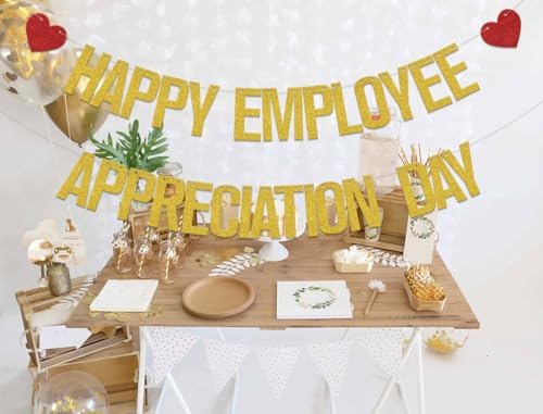 Happy Employee Appreciation Day Banner - Employee Appreciation Decorations - Thank You Employee Decorations - Image 5