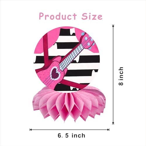 8Pcs G-B Honeycomb Table Centerpiece,Birthday Party Supplies Table Decorations for Party Decorations. - Image 2
