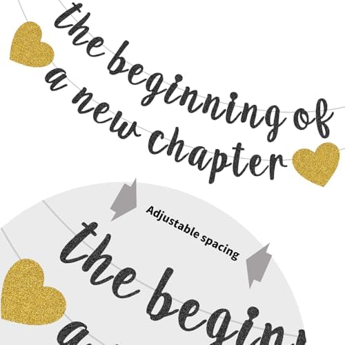 The Beginning of a New Chapter Banner Funny Going Away Party Graduation - Image 5