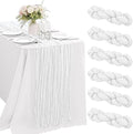 10FT Cheesecloth Table Runner Boho Party Home Decorations by JALANCY