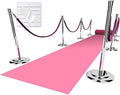 EZLucky Pink Carpet Runner for Party, 2.6 x 15 ft, 130 GSM Felt Fabric by EZLucky