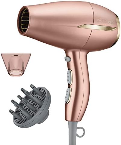 Conair Hair Dryer, INFINITIPRO, Compact, Frizz Free, Dusty Rose by conair