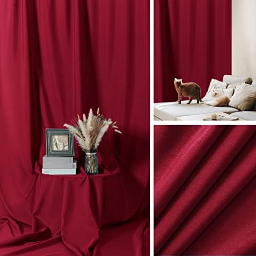 Sugargirl 8FTX10FT Red Screen Backdrop Background for Photography, Polyester Photo Backdrop for Photoshoot, Party, Video and Television (1 Panel) - Image 4