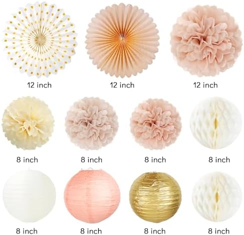Baby Shower Party Decorations for Girl Fall Baby Shower Decor,41Pcs - Image 4