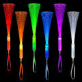 Halloween Glow in Dark Party Favors for Kid,12PCS Light Up Fiber Optic Wand by Wondrus