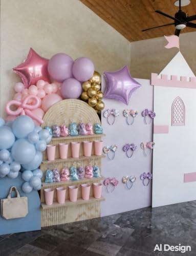 Princess Balloon Garland Arch Kit, 149Pcs Princess Birthday decor - Image 7
