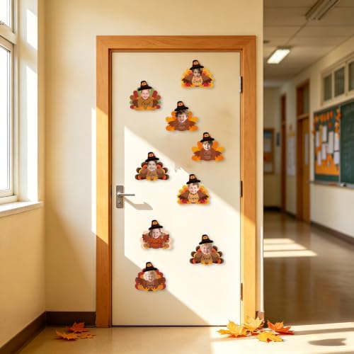 54Pcs Turkey Cutouts Thanksgiving Bulletin Board Decorations - Image 5
