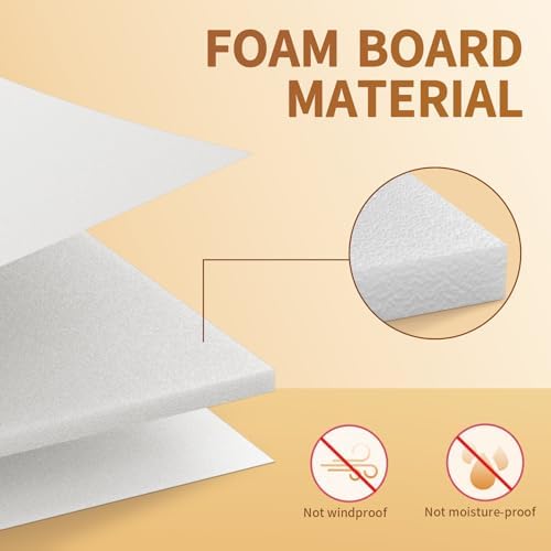 imprsv 4FT Marquee Numbers,DIY Light Up Numbers for 30th Birthday Decorations, Party Party Decorations,Anniversary Party Decor,Mosaic Number for Balloons Number 3,Pre-Cut Foam Board Kit - Image 3