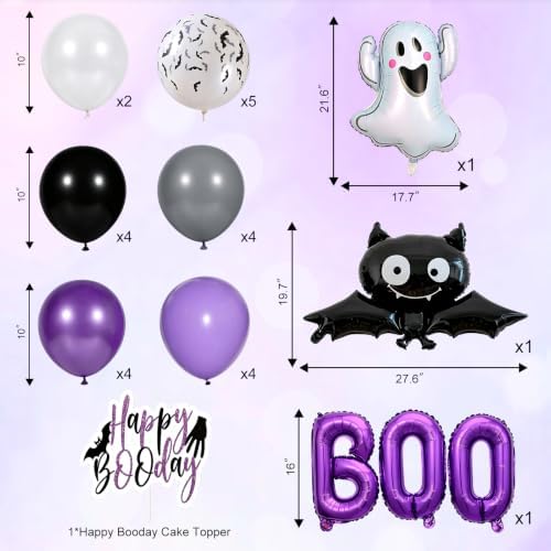 Happy Boo Day Decorations, Halloween Birthday Party Decorations - Image 4
