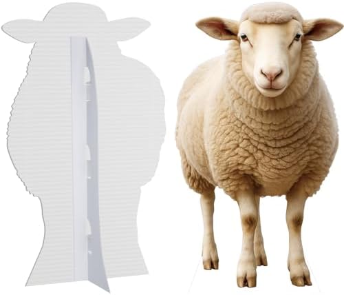 Nativity Sheep 6FT Life Size Cardboard Cutout, Standup, 1 PC - Image 3