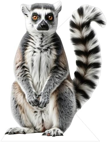 Animal Life Size Cardboard Cutout, Ring-Tailed, 4FT by Unknown
