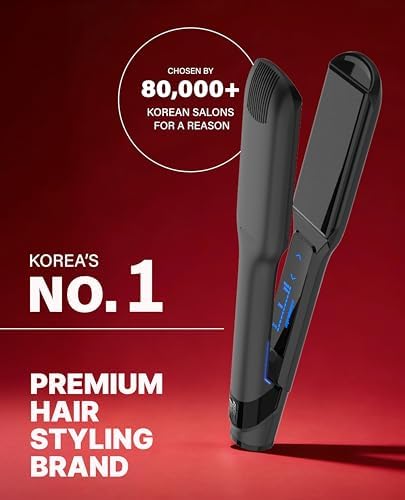 GLAMPALM GlamMuse Wide 1.5" All-Ceramic | Korea's No.1 Hair Straightener - Image 2