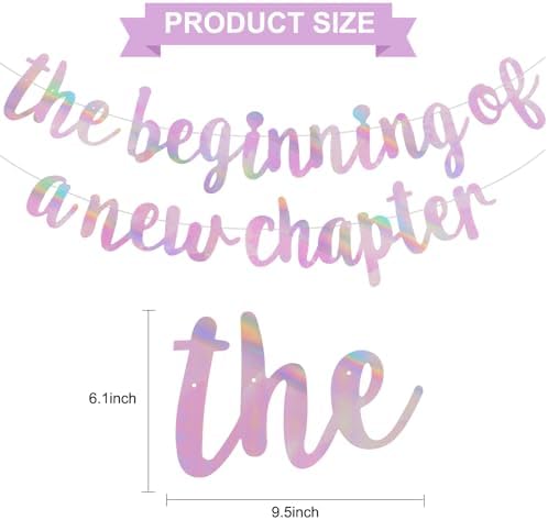 BEISHIDA Rainbow Pink Pre-Strung The Beginning of A New Chapter Banner - Image 2