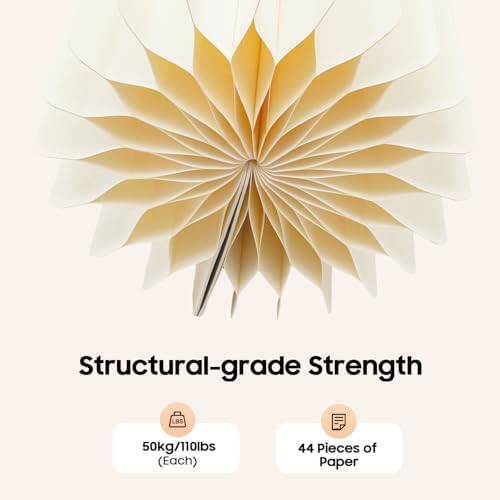 2Pcs Cylinder Stands for Party Foldable Cardboard Centerpiece Display Round Stands Centerpiece Cake Pedestal Stand 100LBS for Wedding Party Birthday Decor 100cm High (2Pcs) - Image 4