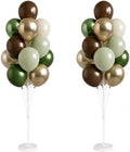 2 Sets Gold Balloon Stand Kit With Base For Floor or Table by IMISNO