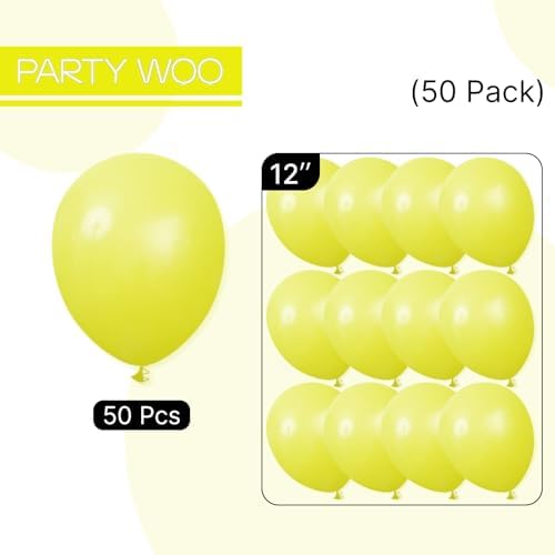 PartyWoo Lime Green Balloons 50pcs Light Pastel Kelly Green Color 12 Inch - Image 6