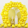 Voircoloria 90pcs Yellow Balloons Garland Arch Kit, 18 12 10 5 Inch by Voircoloria