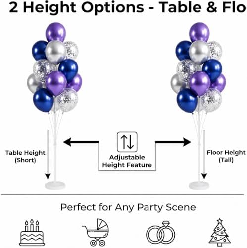 Balloon Column Kit for Floor or Table for Party Wedding - Image 3