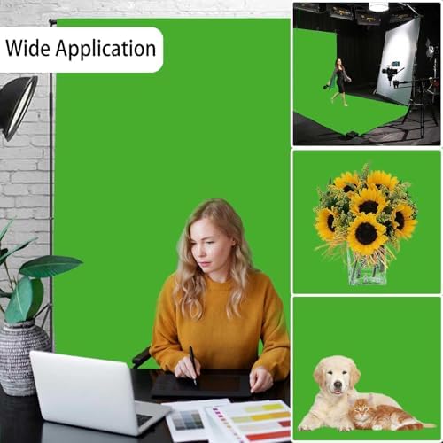 Green Screen Backdrop for Photoshoot, Fabric 10x20ft - Image 2