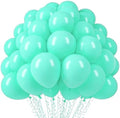 Voircoloria 110pcs Teal Turquoise Latex Party Balloons, 12inch by Voircoloria