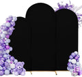 Set of 3 Wedding Arch Cover Stretchy Spandex Fabric Backdrop for Arch Stand by SUKAIKEQA