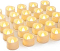 Homemory 72-Pack Novelty Flickering Flameless Tea Light Candles, 200+ Hours by Homemory