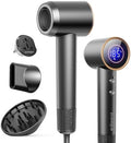 Dual Voltage Travel Hair Dryer with Diffuser, High-Speed Ionic Blow Dryer for Women, Fast Drying, Low Noise, Lightweight, No Heat Damage, European Travel 110V-120V/220V-240V by Follow