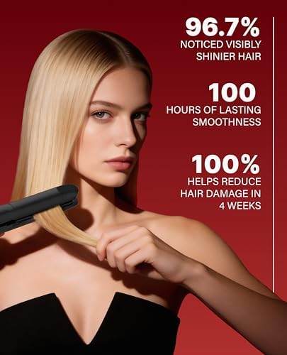 GLAMPALM GlamMuse Volumizing 1" Korea's No.1 Cruved Flat Iron - Image 6