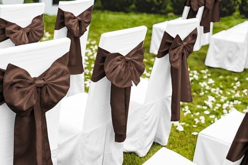 12 Pack Brown Satin Table Runner 12 x 108 Inch Long Premium Table Runners for Wedding Party Events Decoration, Birthday Parties, Banquets Decorations, Graduations, Engagements - Image 5
