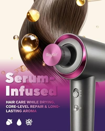 Hair Dryer, Professional High-Speed Ionic Blow Dryer with Diffuser, 1200W - Image 3
